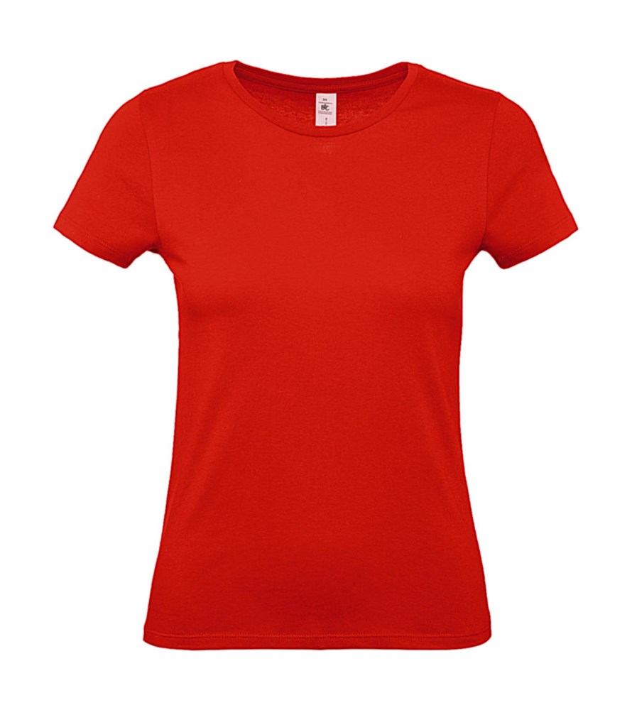 #E150 /women T-Shirt - Fire Red