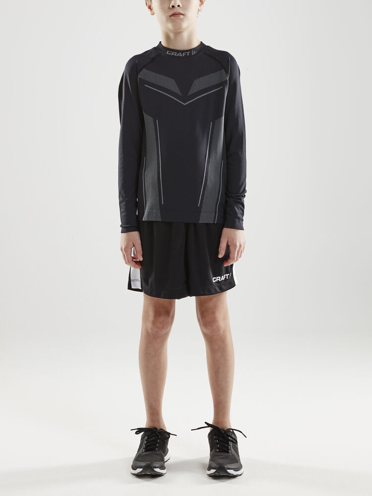 Craft - Pro Control Seamless Jersey Jr Black 146/152