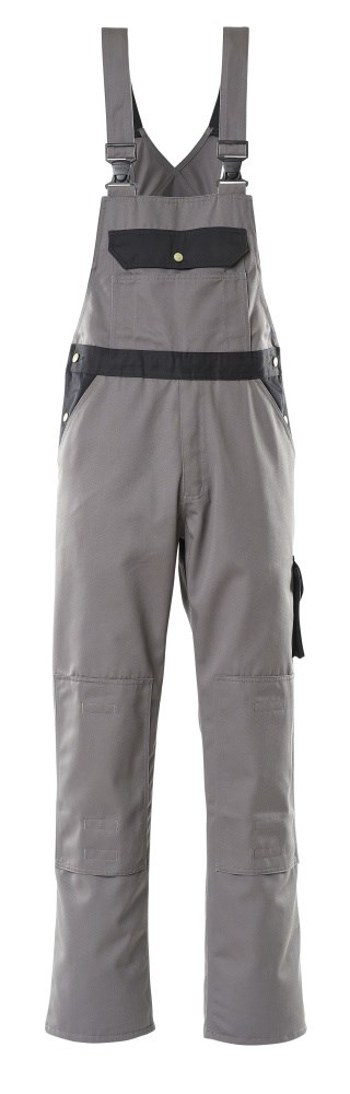 Amerikaanse overall met kniezakken - antraciet/zwart