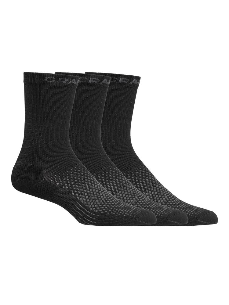 Craft - Active High Sock 3-Pack - Black