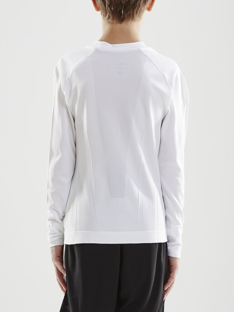 Craft - Pro Control Seamless Jersey Jr White 122/128