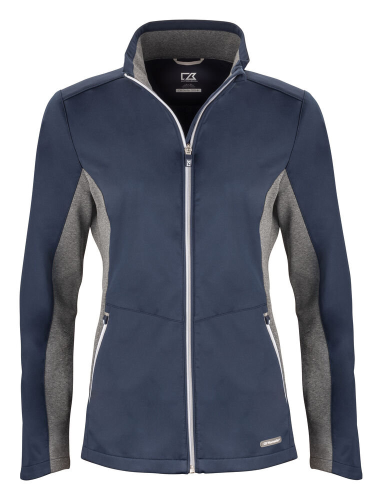 Cutter & Buck - Navigate Softshell Jacket Dames - Dark Navy