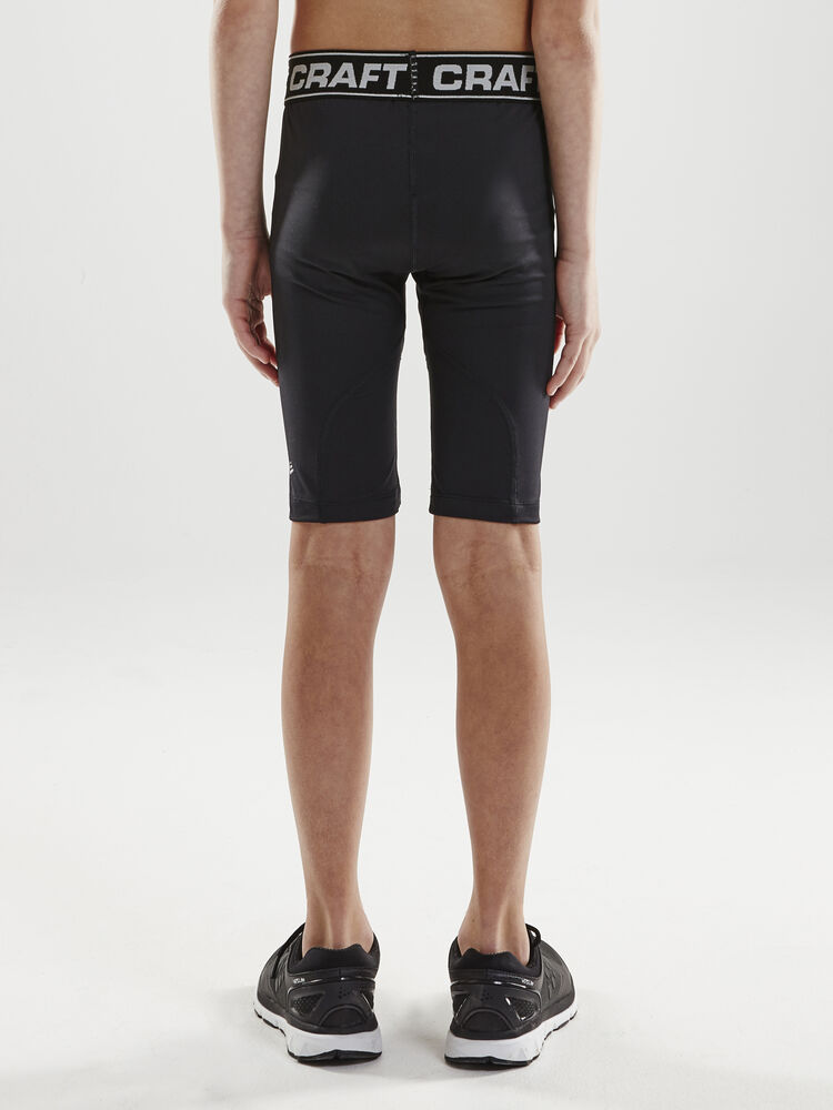 Craft - Pro Control Compression Short Tights Jr Black 134/140