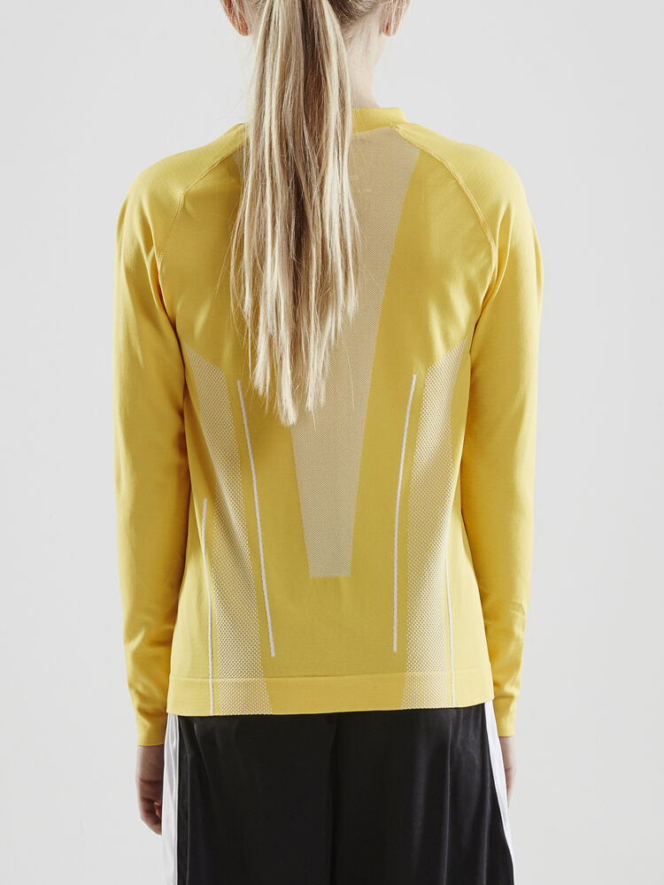 Craft - Pro Control Seamless Jersey Jr Sweden Yellow 122/128