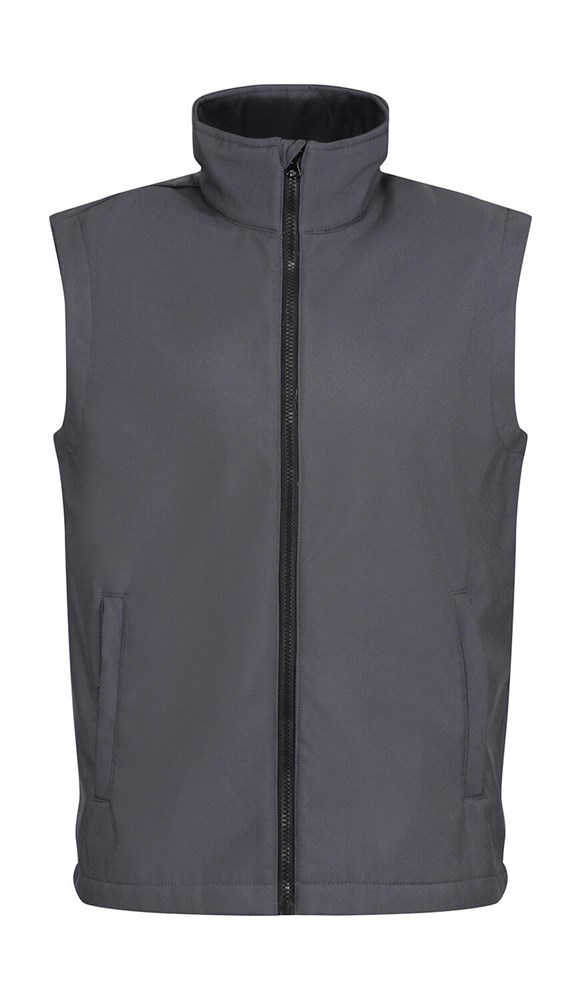 Ablaze Printable Softshell Bodywarmer - Seal Grey/Black