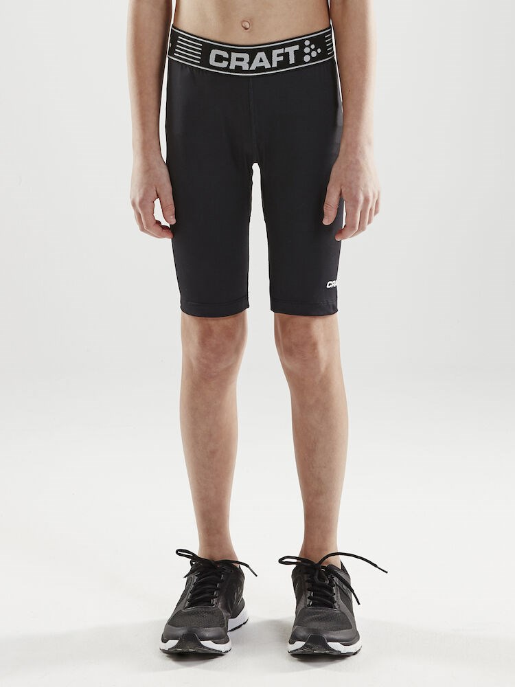 Craft - Pro Control Compression Short Tights Jr Black 134/140