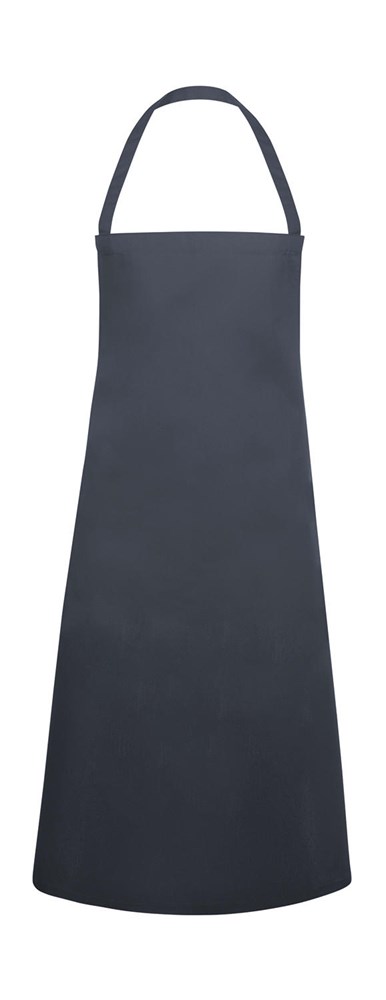 Basic Bib Apron Pinafore - Anthracite