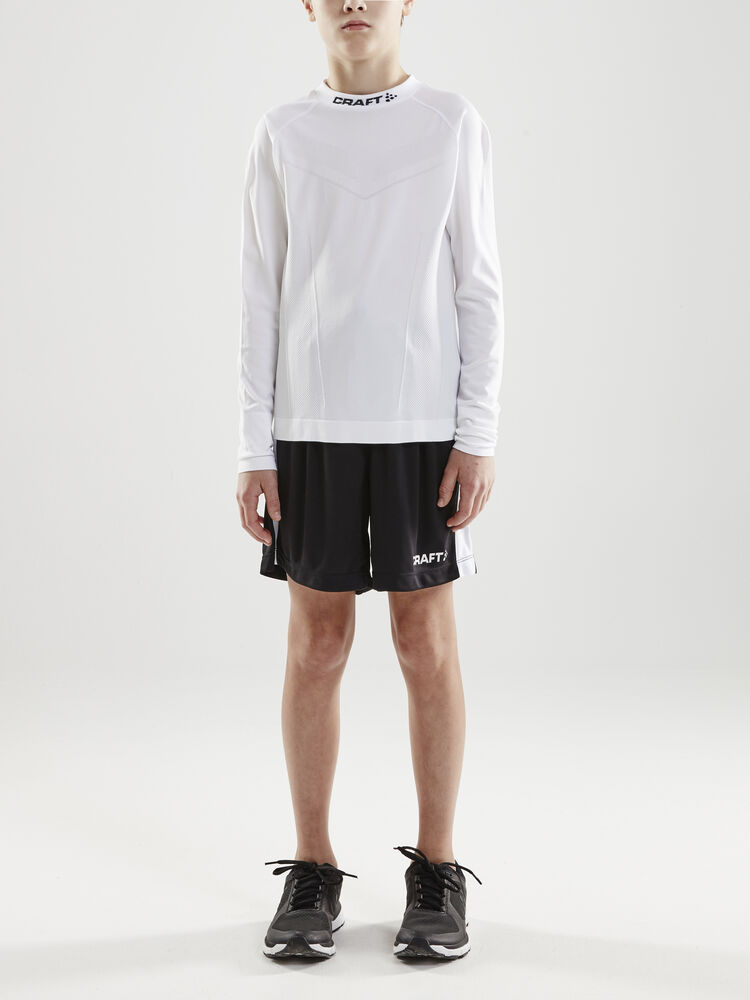 Craft - Pro Control Seamless Jersey Jr White 122/128