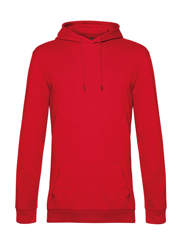 #Hoodie French Terry - Red