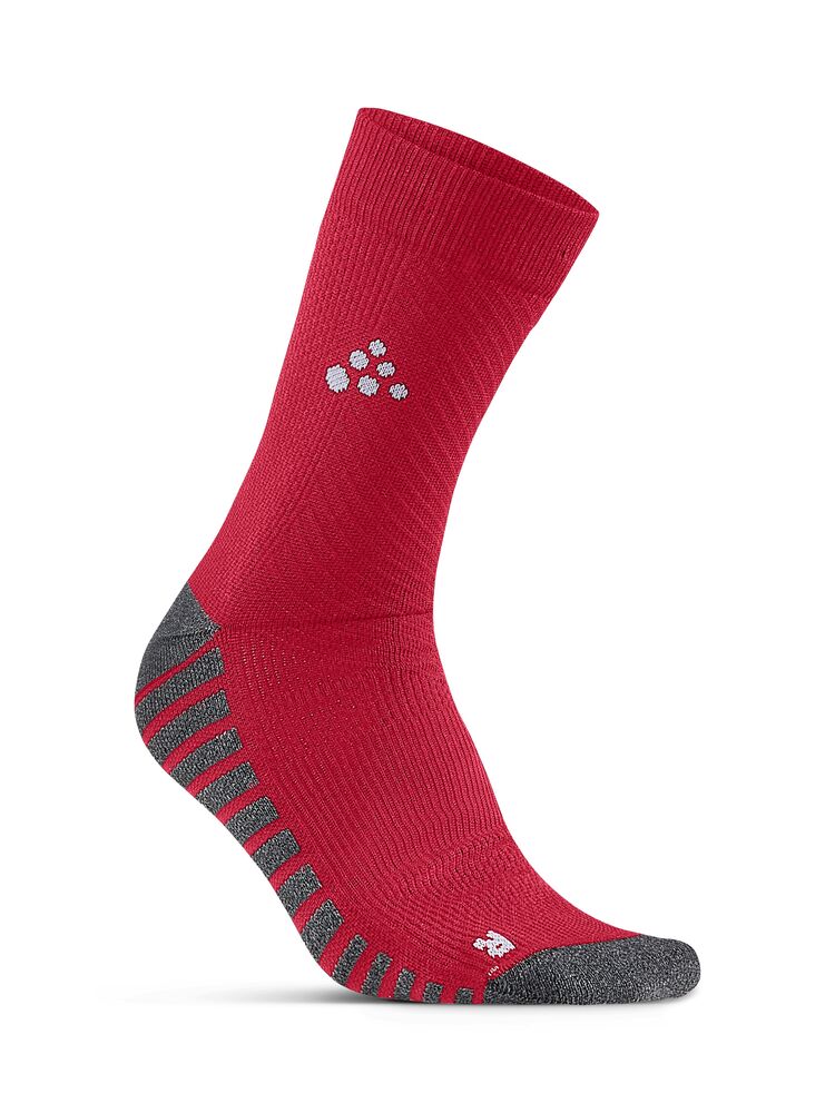 Craft - Ability Anti Slip Mid Sock - Bright Red