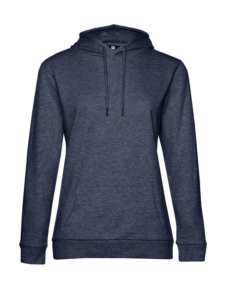 #Hoodie /women French Terry - Heather Navy