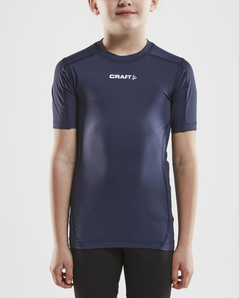 Craft - Pro Control Compression Tee Jr Navy 158/164