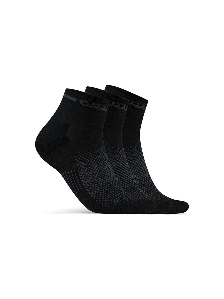 Craft - Active Mid Sock 3-Pack - Black