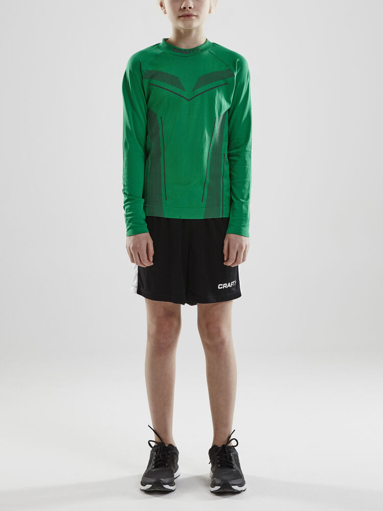 Craft - Pro Control Seamless Jersey Jr Team Green 122/128