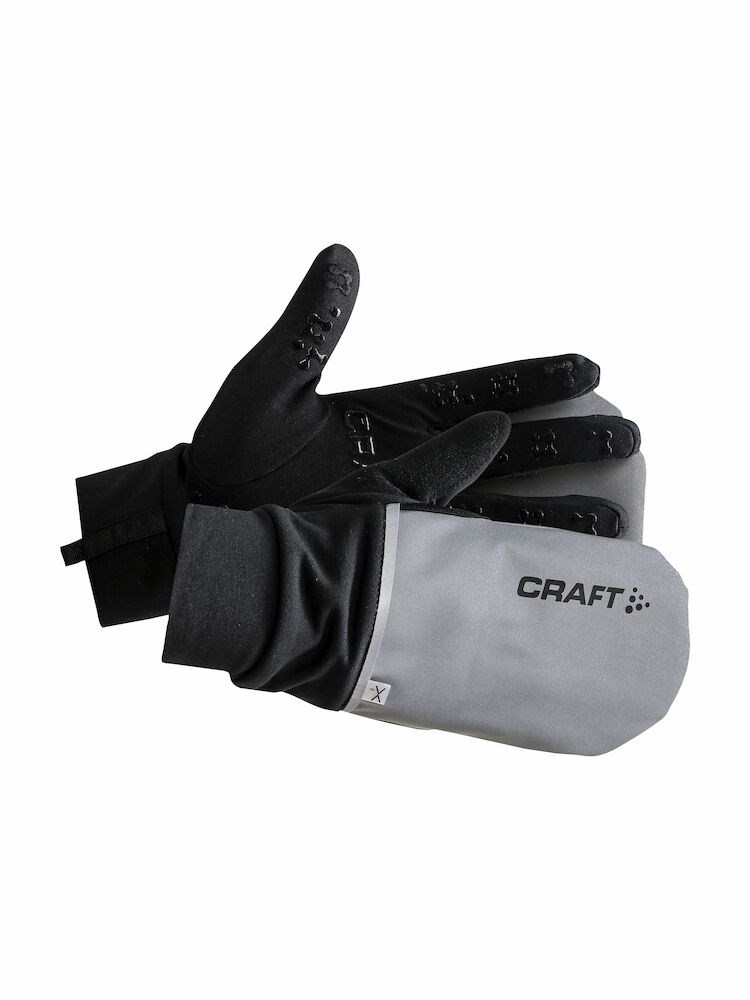 Craft - ADV Hybrid Weather Glove Silver-Black 12/XXL
