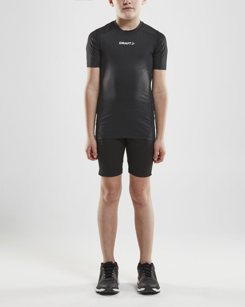 Craft - Pro Control Compression Tee Jr Black 158/164