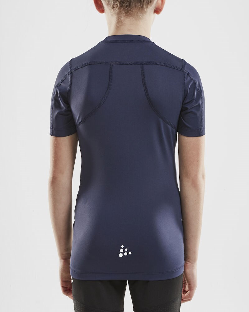 Craft - Pro Control Compression Tee Jr Navy 158/164