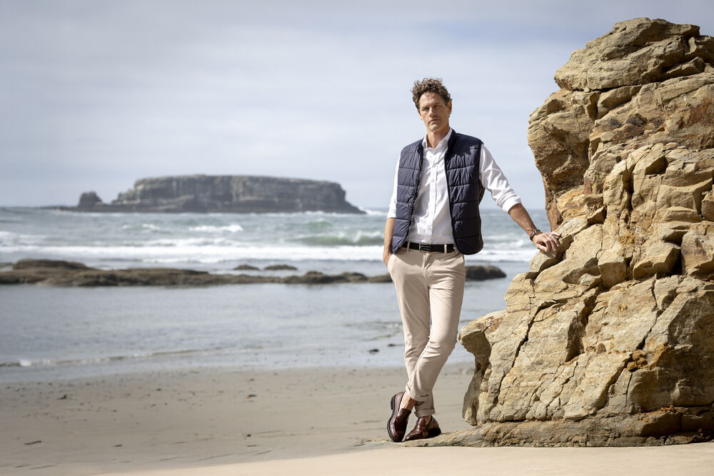 Cutter & Buck - Mount Adams Light Vest Heren Dark Navy S