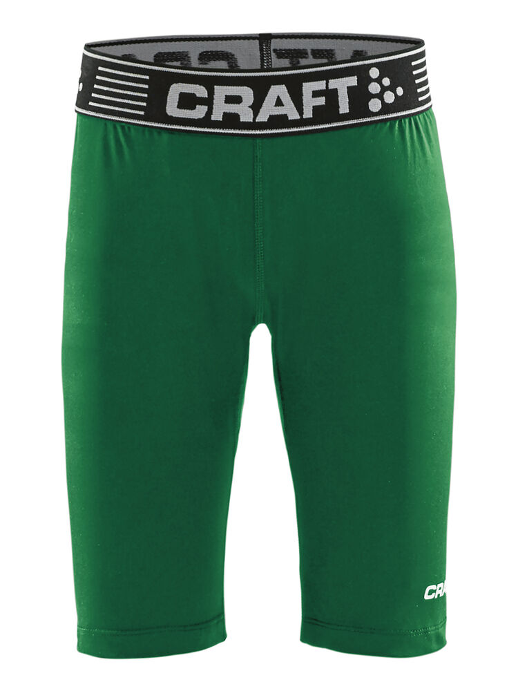 Craft - Pro Control Compression Short Tights Jr - Team Green