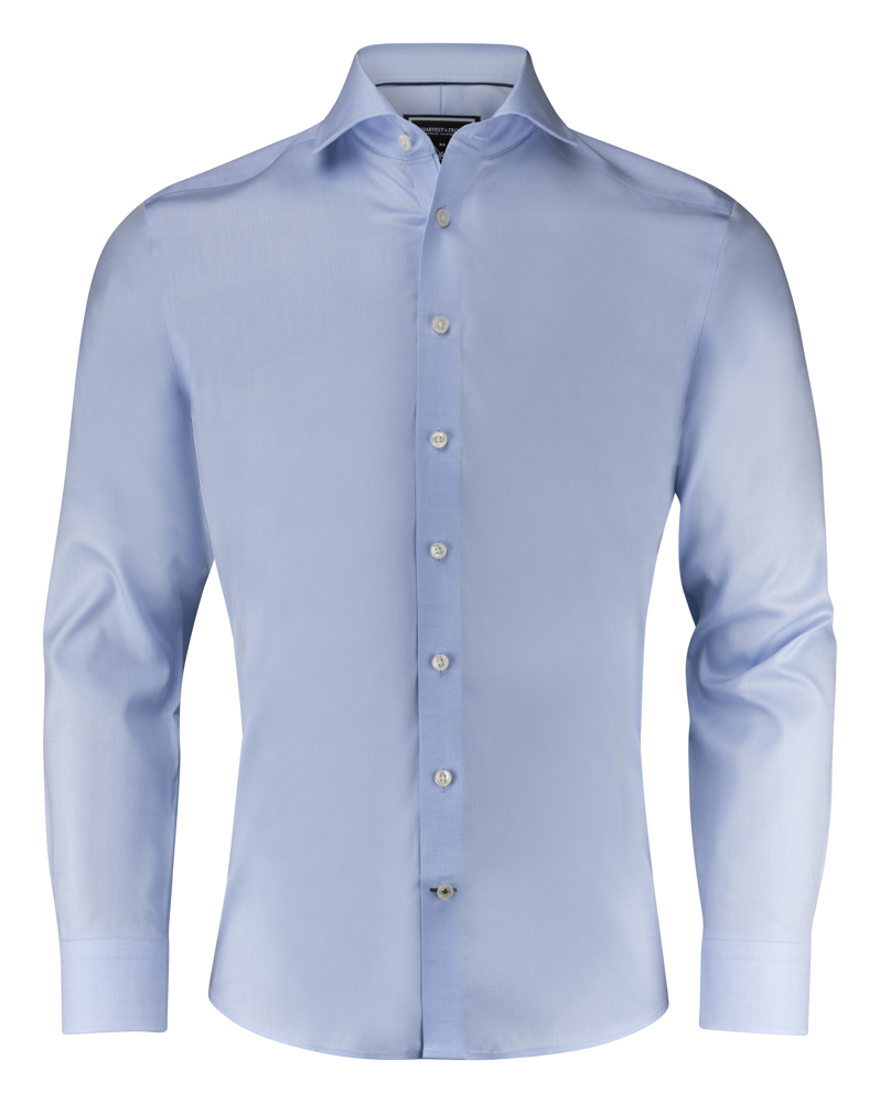 Black Bow 60  Hemd Regular Fit Heren - Hemelsblauw