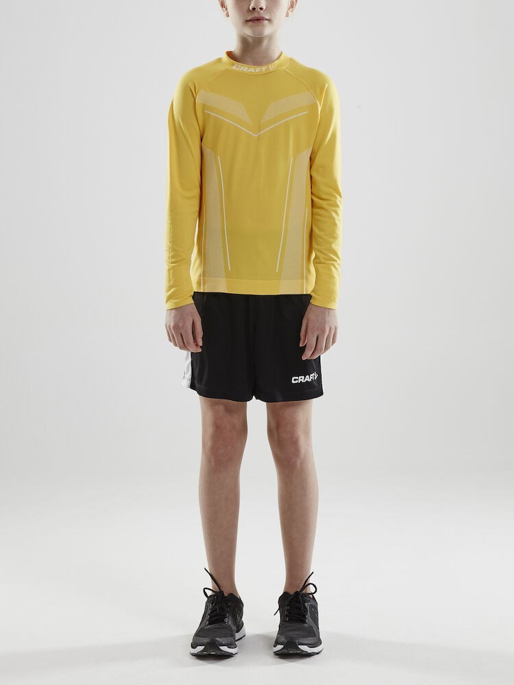 Craft - Pro Control Seamless Jersey Jr Sweden Yellow 122/128
