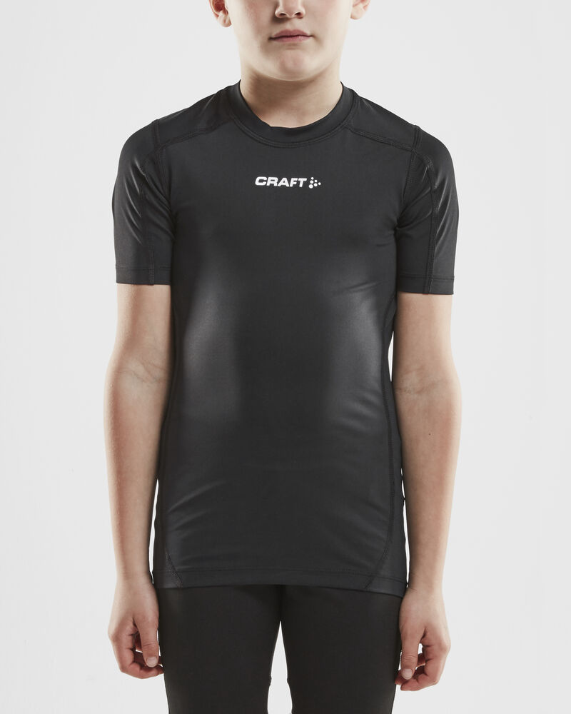 Craft - Pro Control Compression Tee Jr Black 158/164
