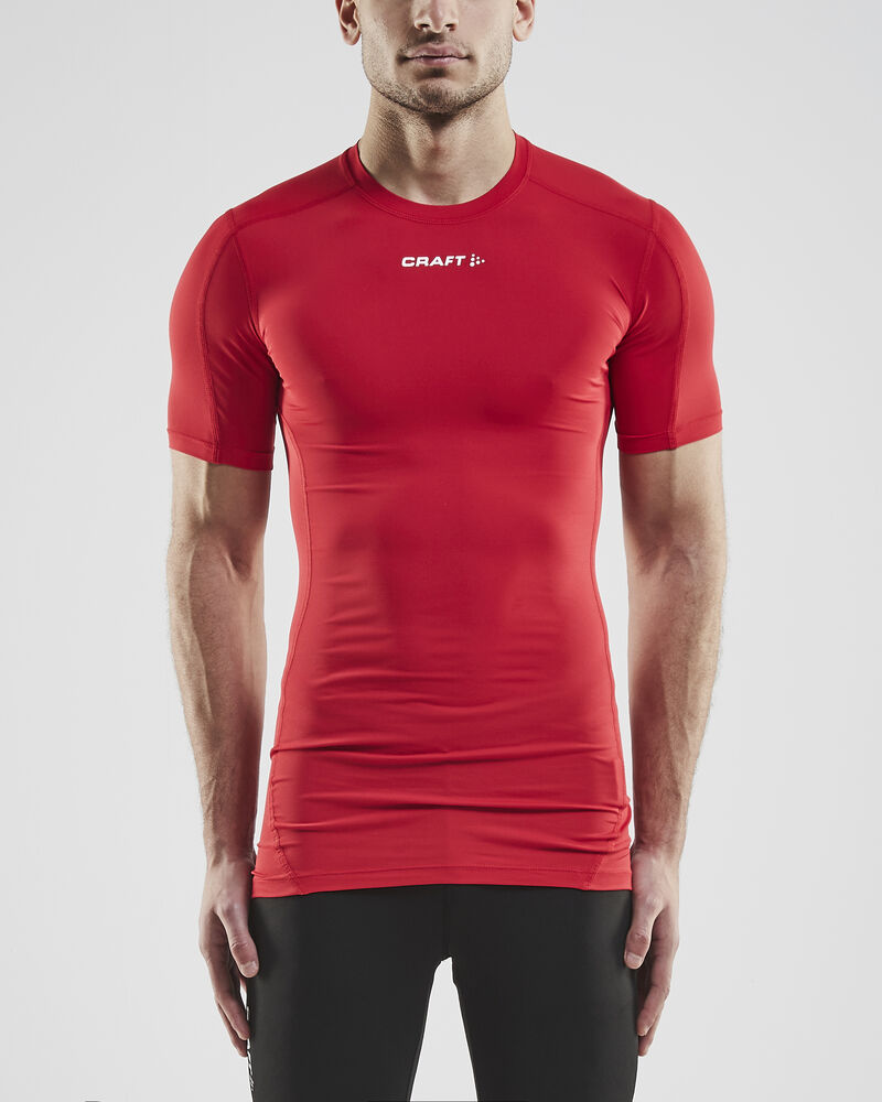 Craft - Pro Control Compression Tee Bright Red 3XL