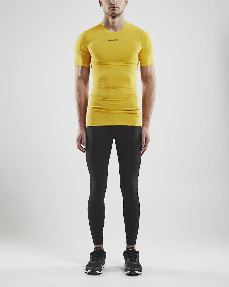 Craft - Pro Control Compression Tee Sweden Yellow L