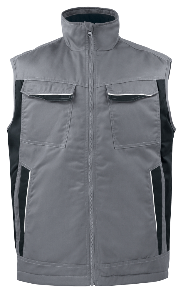 5704 BODYWARMER - steengrijs