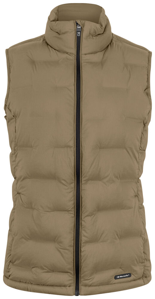 Cutter & Buck - Baker Vest Dames - khaki