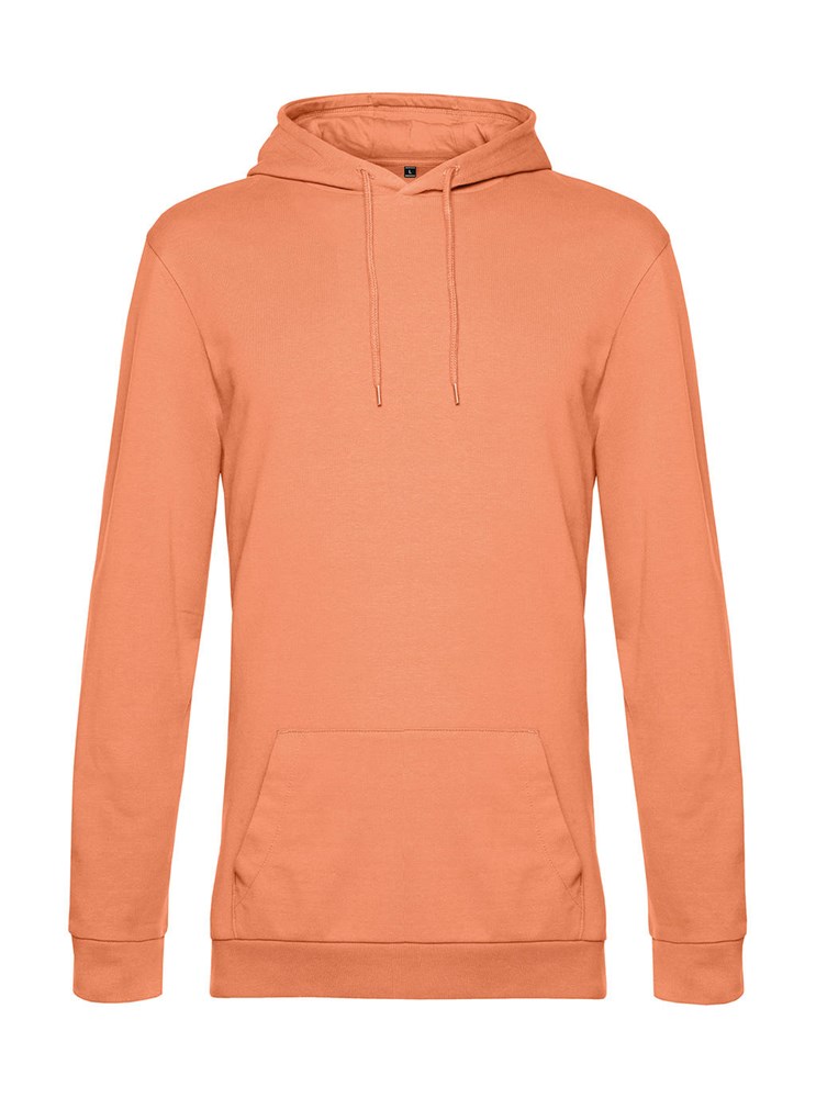 #Hoodie French Terry - Melon Orange
