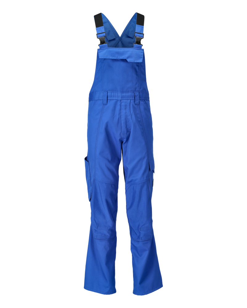Amerikaanse overall met kniezakken - helder blauw