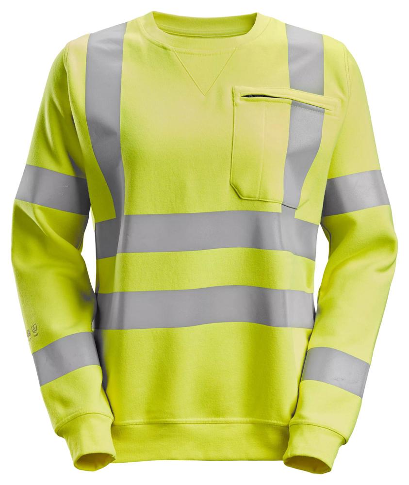 ProtecWork, Dames Sweatshirt, High-Vis Klasse 3/2