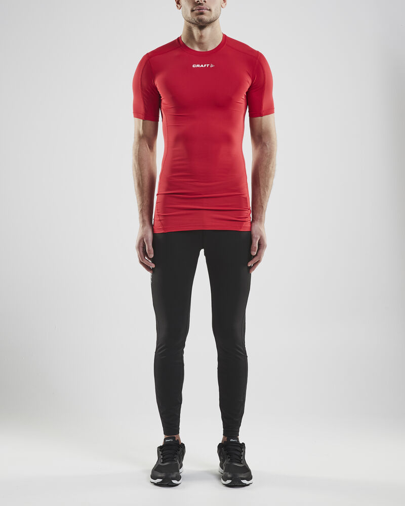 Craft - Pro Control Compression Tee Bright Red 3XL
