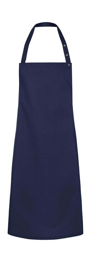 Bib Apron Press Stud - Dark Blue