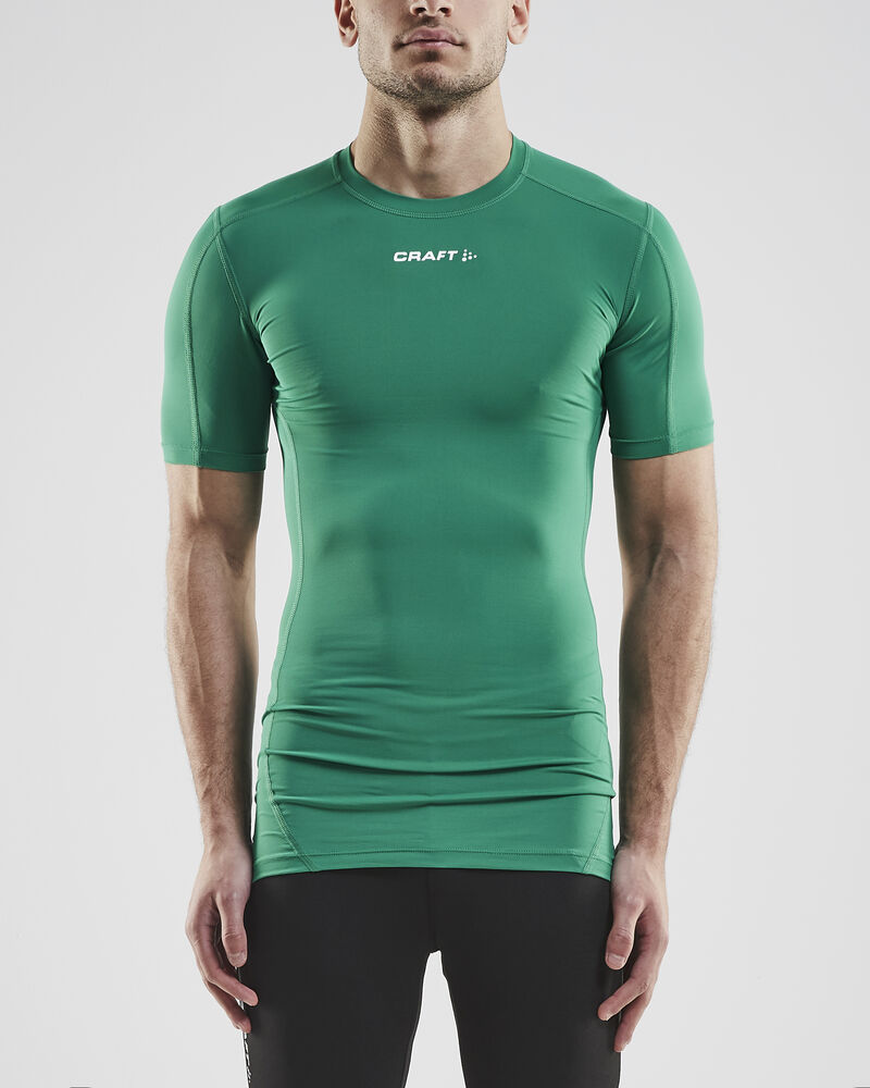 Craft - Pro Control Compression Tee Team Green L