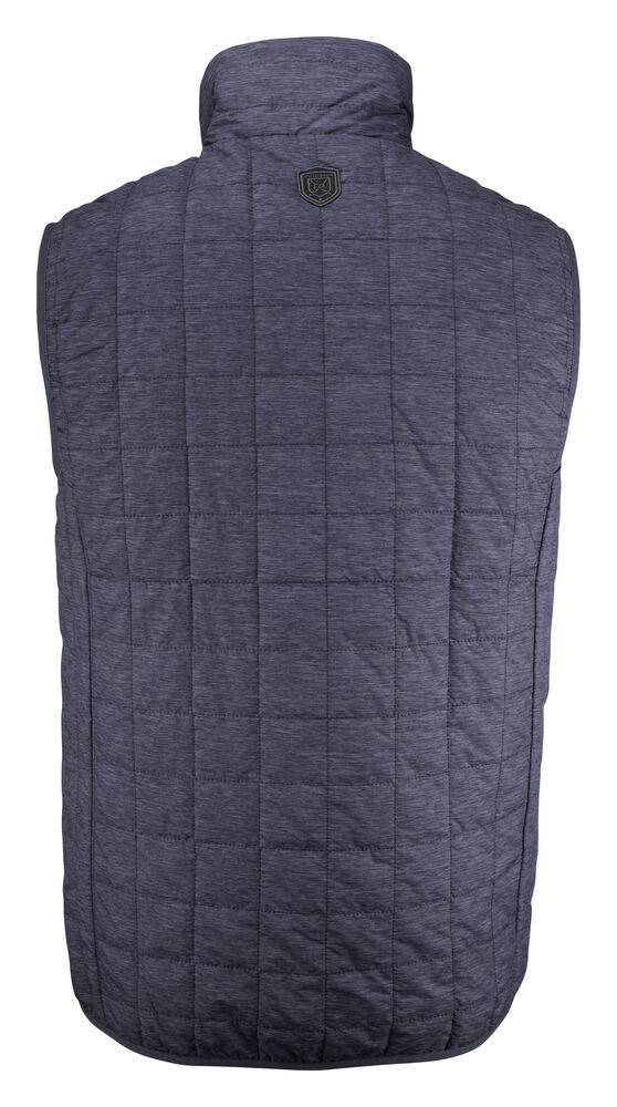 Cutter & Buck - Rainier Vest Heren Antraciet Navy Mélange 3XL