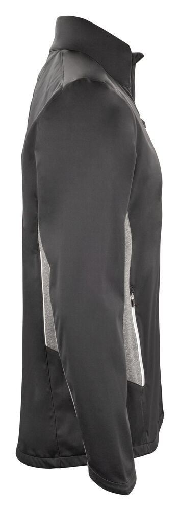 Cutter & Buck - Navigate Softshell Jacket Heren Zwart M