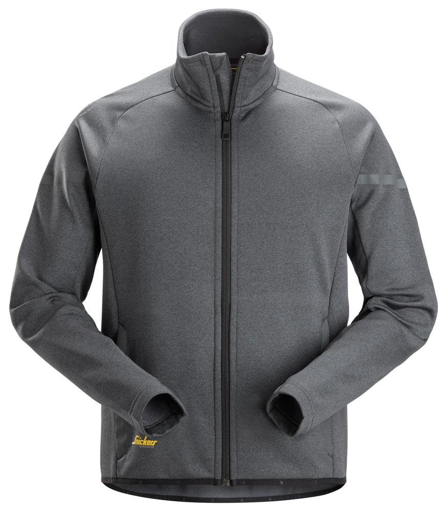 37.5® Fleece Jack - Staal Grijs - Zwart (5804)