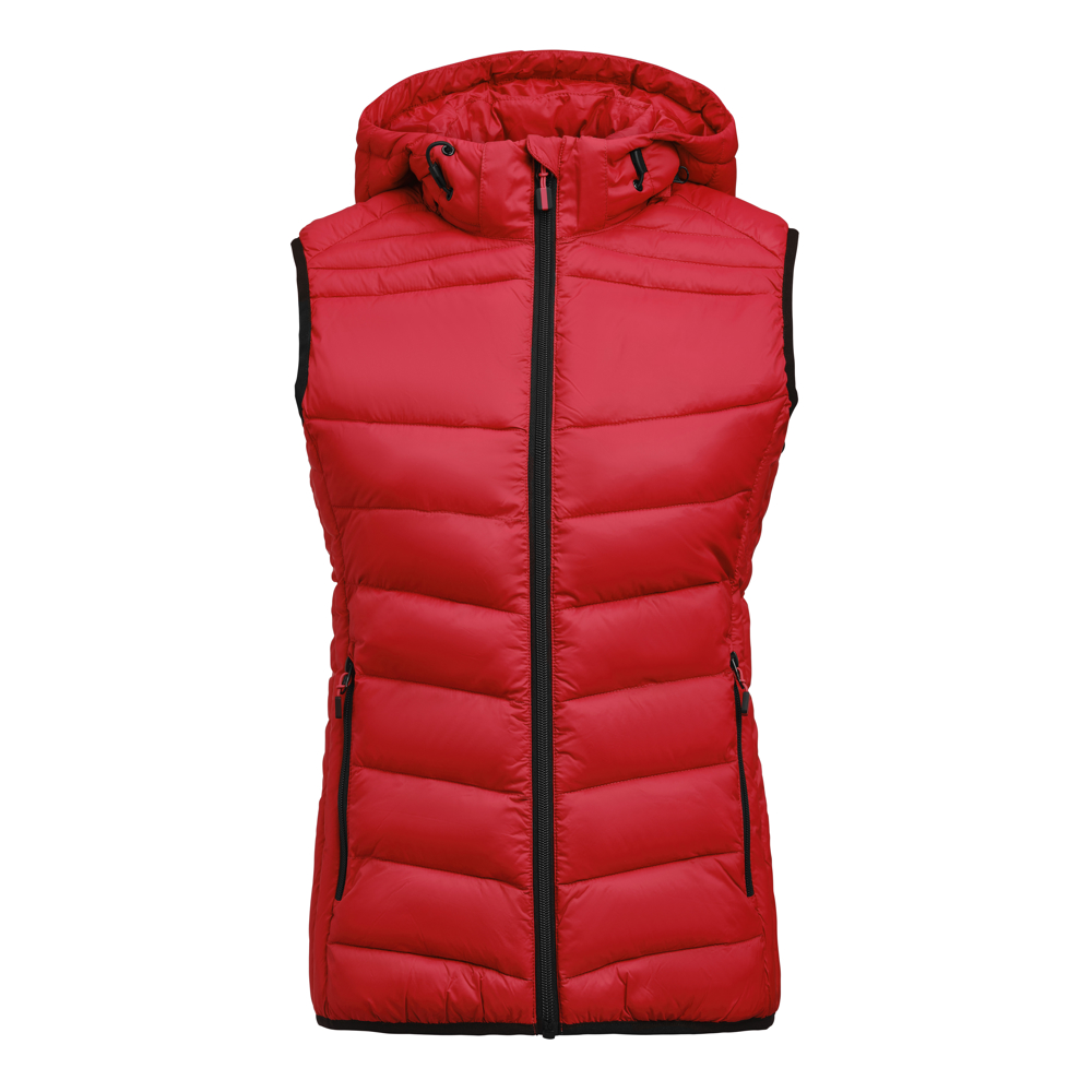 Base  Bodywarmer Dames - rood