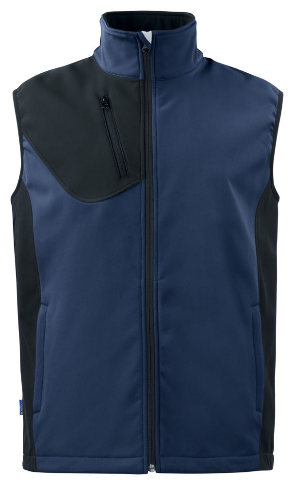 3702 SOFTSHELL BODYWARMER - Marine
