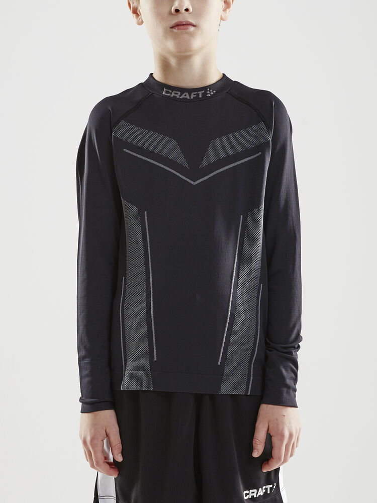 Craft - Pro Control Seamless Jersey Jr Black 146/152