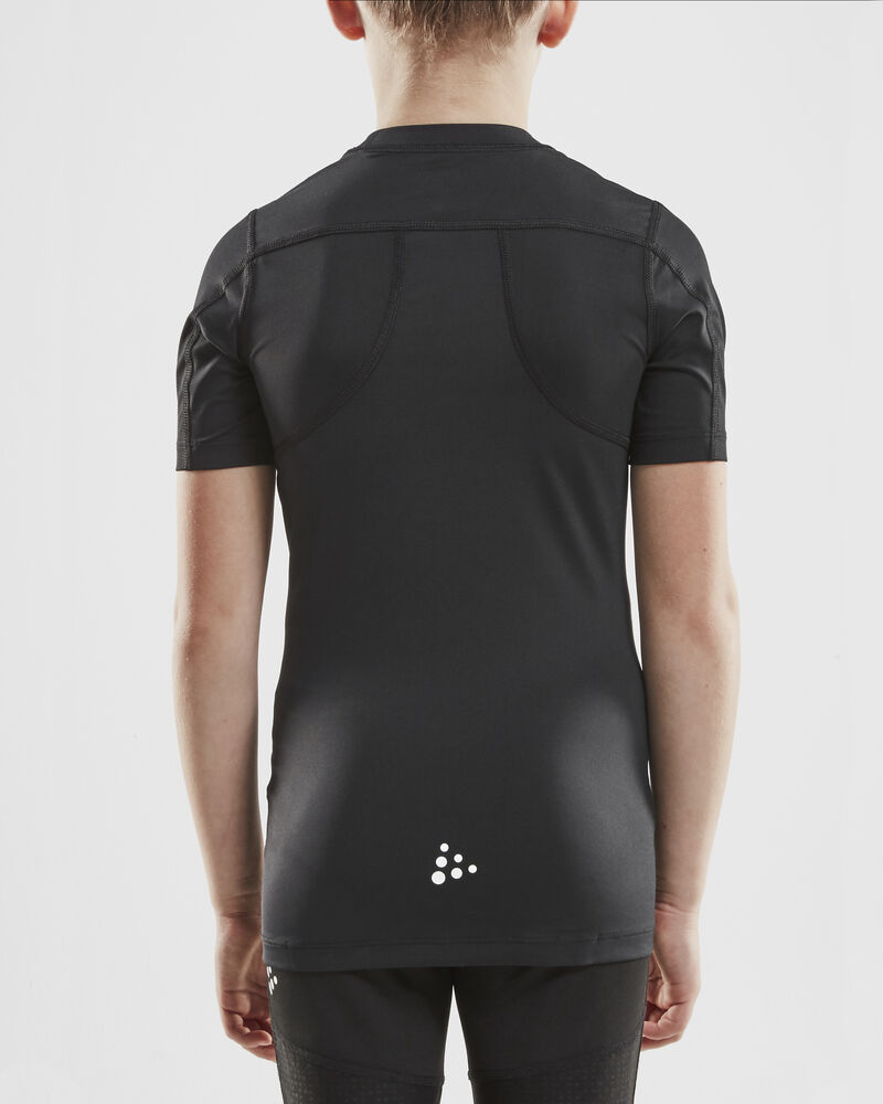 Craft - Pro Control Compression Tee Jr Black 158/164