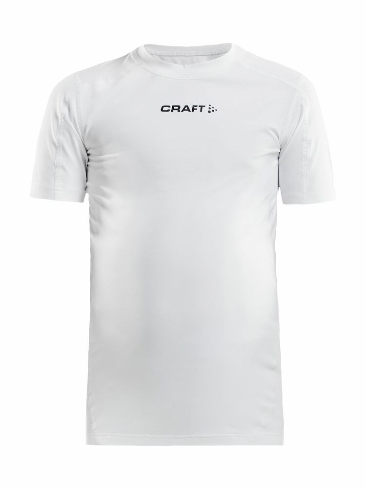 Craft - Pro Control Compression Tee Jr - White