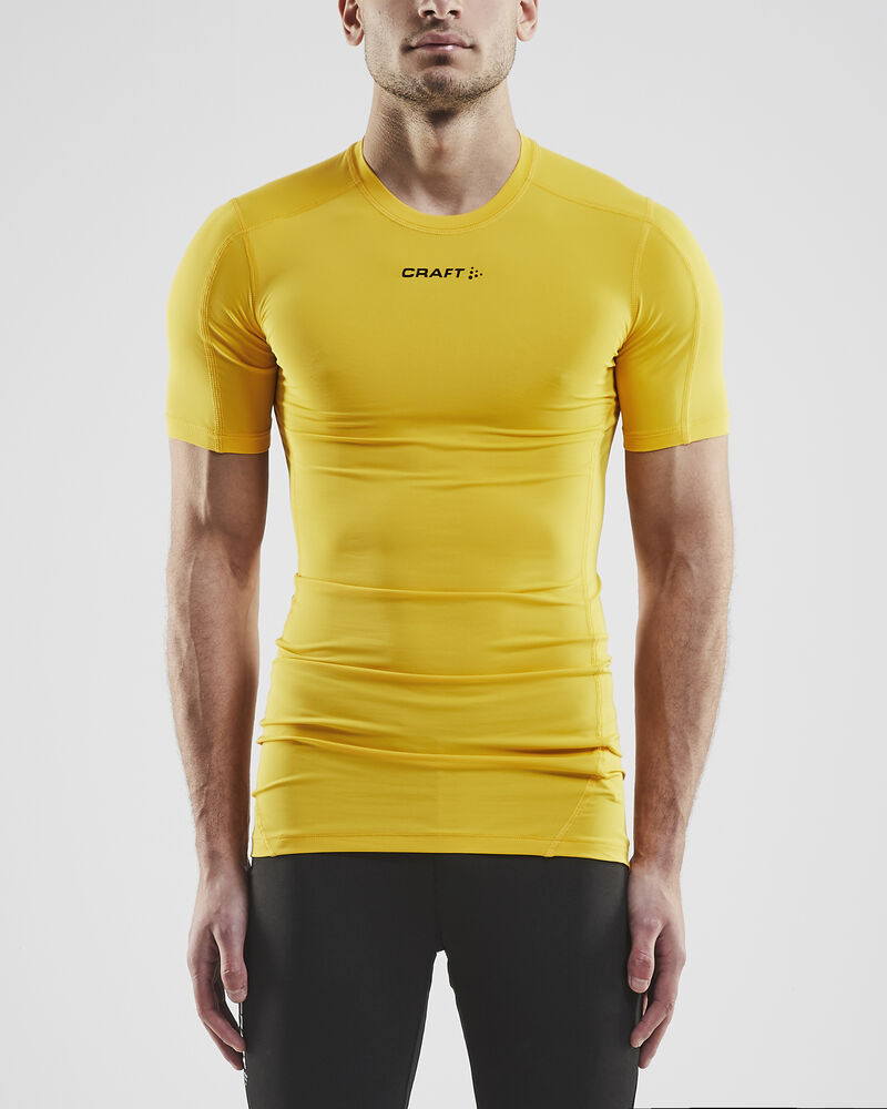 Craft - Pro Control Compression Tee Sweden Yellow L