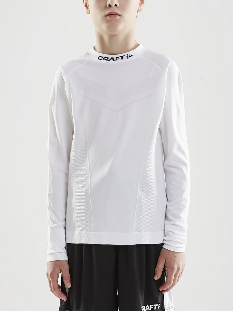 Craft - Pro Control Seamless Jersey Jr White 122/128