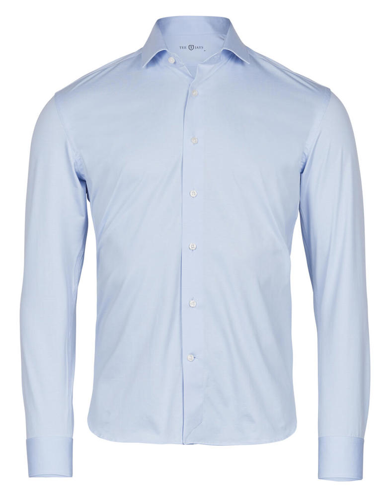 Active Stretch Shirt - Light blue
